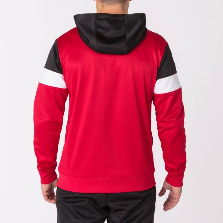 Joma 82P4R547 أحمر أسود طاقم سترة مقنعين الرابع رجال