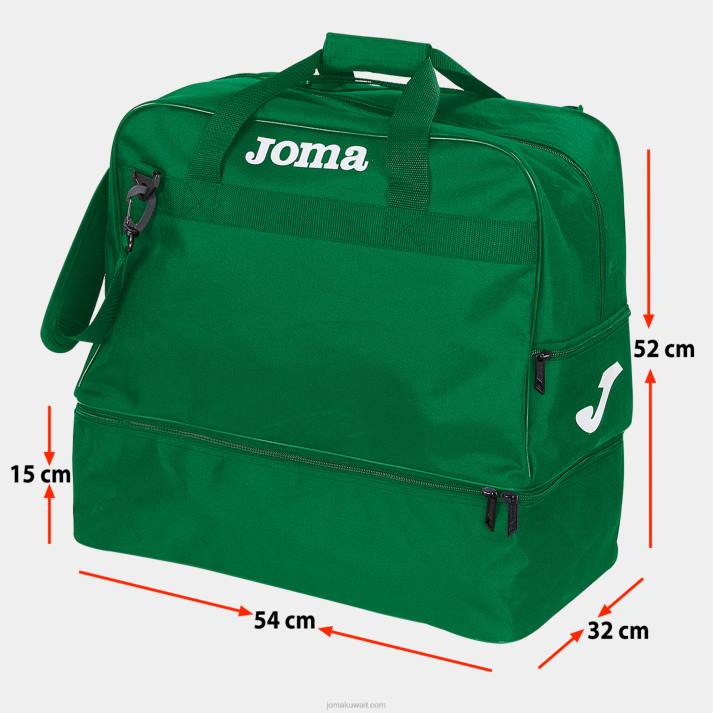 Joma 82P4R562 أخضر حقيبة رياضية للتدريب الإضافي الثالث