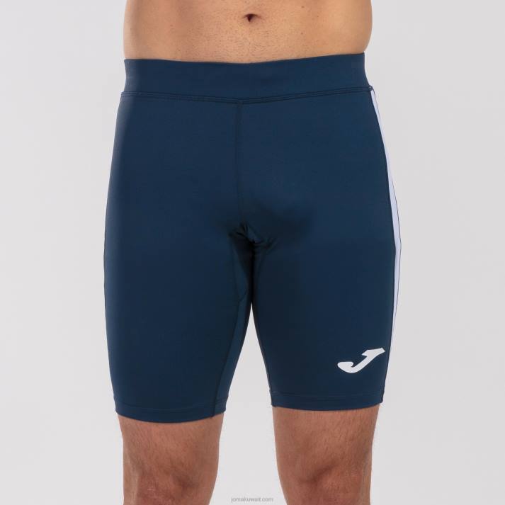 Joma 82P4R565 الأزرق الداكن الأبيض لباس ضيق قصير النخبة السابع رجال