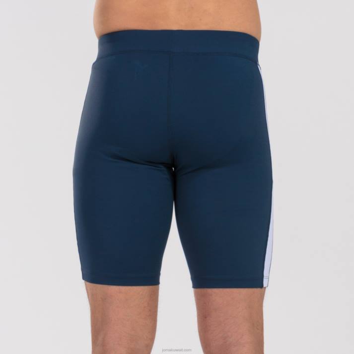 Joma 82P4R565 الأزرق الداكن الأبيض لباس ضيق قصير النخبة السابع رجال