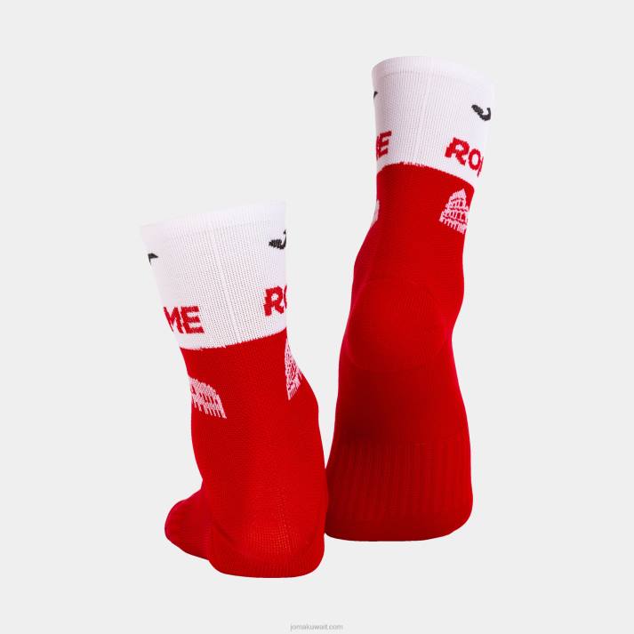 Joma 82P4R56 أسود أخضر أحمر روما الجوارب