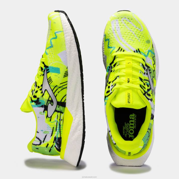Joma 82P4R578 نيون الخضراء حذاء الجري r.viper 23 رجال