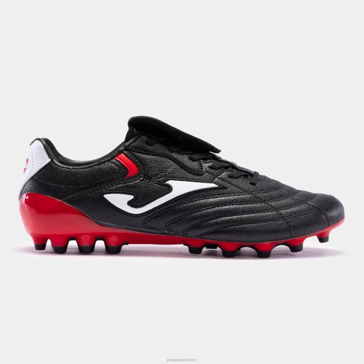 Joma 82P4R579 أسود أحمر حذاء كرة القدم اجويلا كوب 23 عشب صناعي