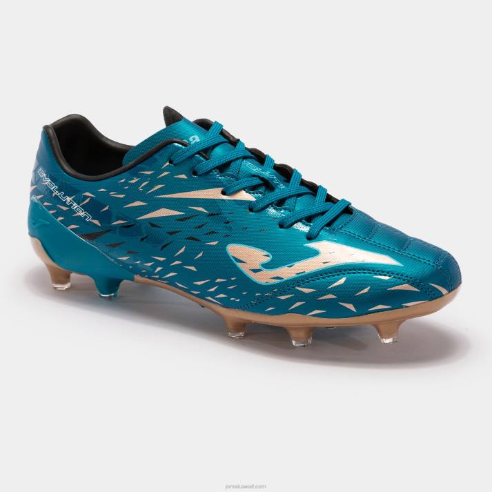 Joma 82P4R588 أزرق حذاء كرة القدم تطور كأس 23 FG