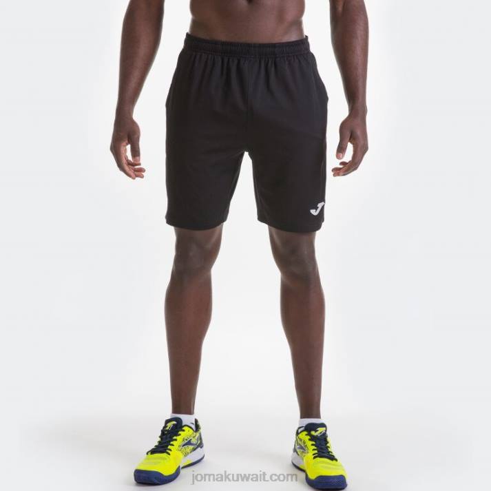Joma 82P4R58 أسود شورت برمودا سيد رجال