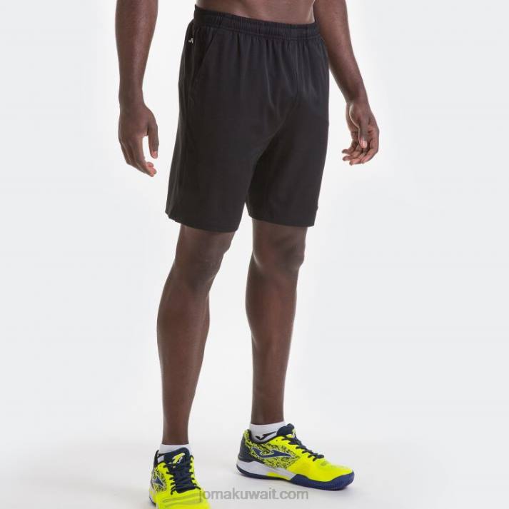 Joma 82P4R58 أسود شورت برمودا سيد رجال
