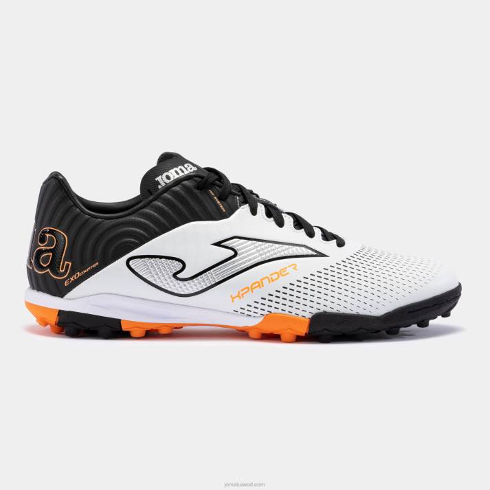 Joma 82P4R604 أبيض أسود حذاء كرة القدم xpander 23 turf
