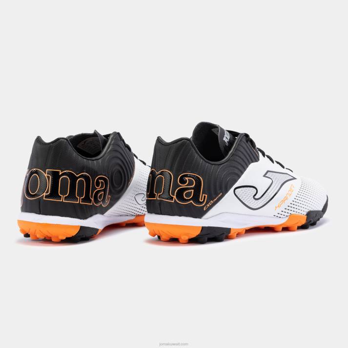 Joma 82P4R604 أبيض أسود حذاء كرة القدم xpander 23 turf