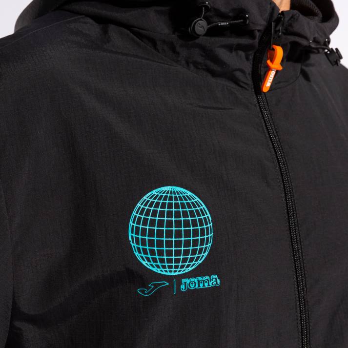 Joma 82P4R608 أسود سترة ضوء الشارع الحضري رجال