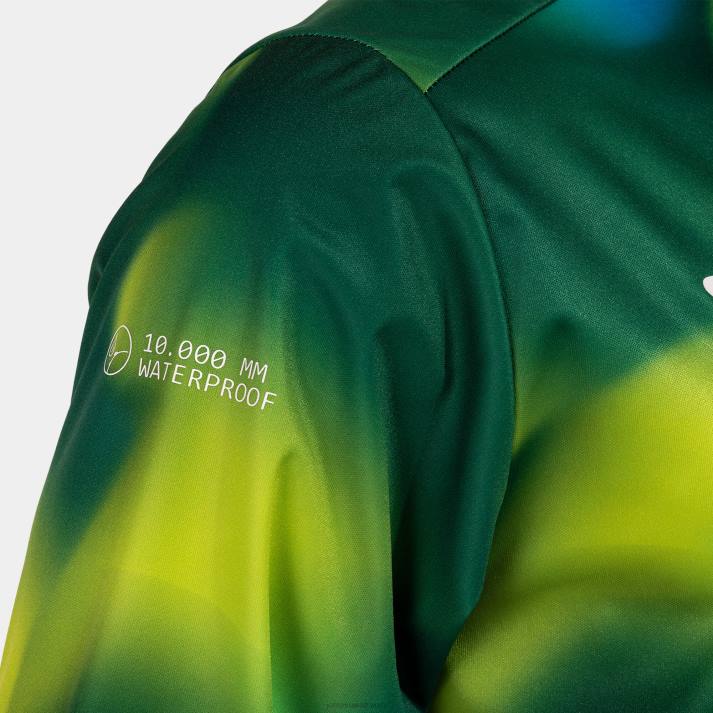 Joma 82P4R633 أخضر سترة المطر r- درب الطبيعة رجال