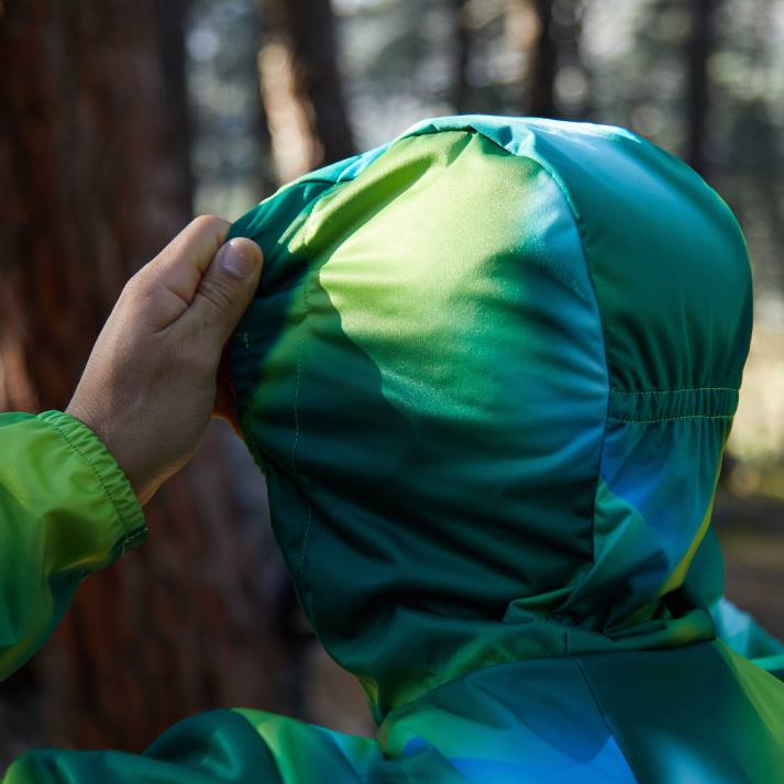 Joma 82P4R633 أخضر سترة المطر r- درب الطبيعة رجال