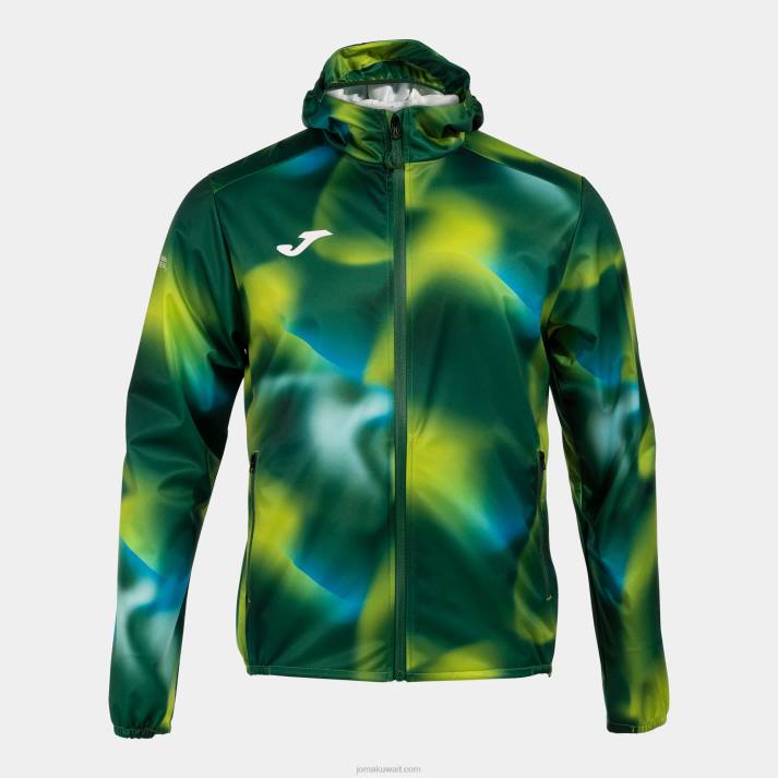 Joma 82P4R633 أخضر سترة المطر r- درب الطبيعة رجال