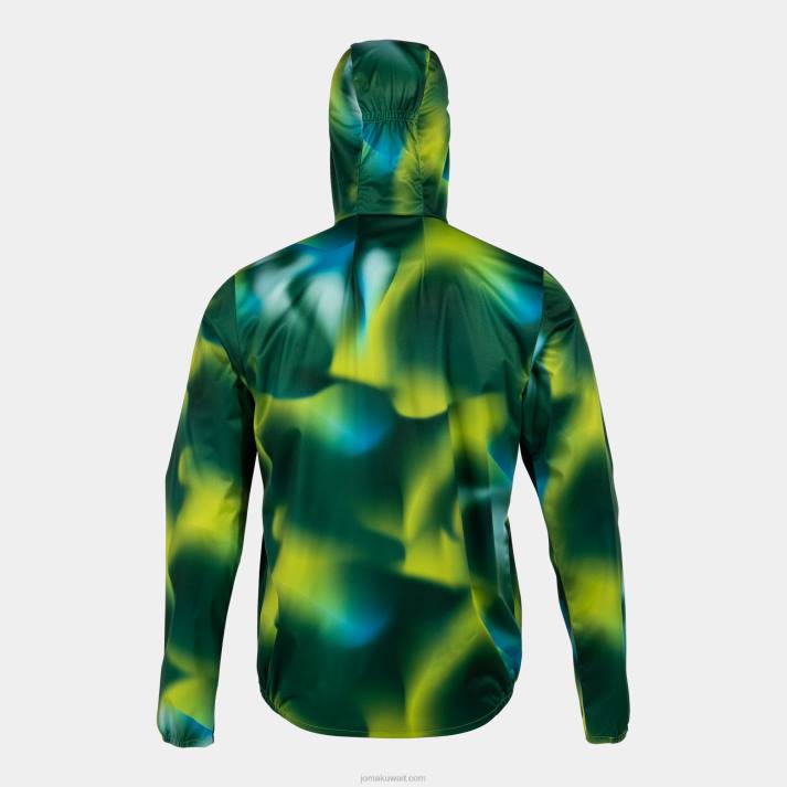 Joma 82P4R633 أخضر سترة المطر r- درب الطبيعة رجال