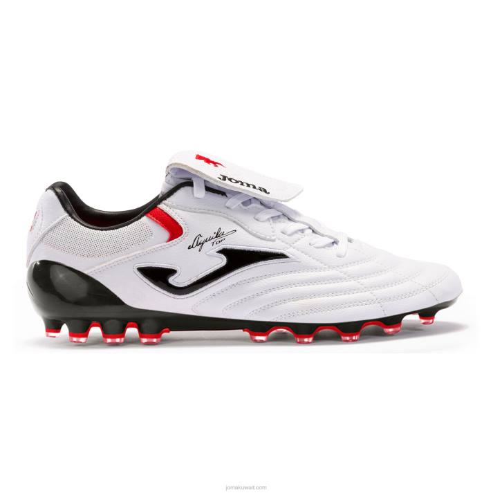 Joma 82P4R636 أبيض أحمر حذاء كرة القدم اجويلا كوب 23 عشب صناعي