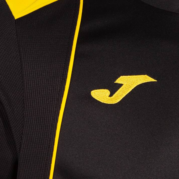 Joma 82P4R647 أصفر مسود قميص بطولة قصيرة الأكمام السابع رجال