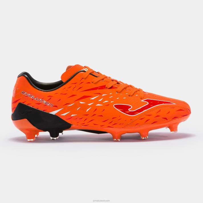 Joma 82P4R650 البرتقالي حذاء كرة القدم تطور كأس 23 FG