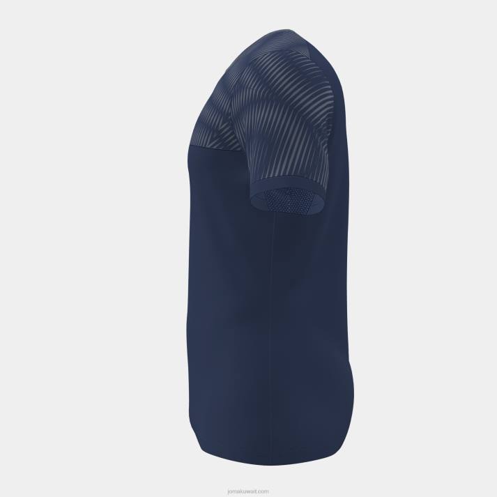 Joma 82P4R672 الأزرق الداكن قميص قصير الأكمام مونتريال رجال