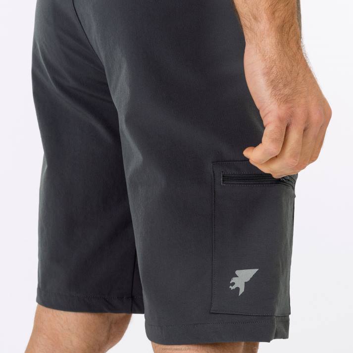 Joma 82P4R675 الرمادي الداكن مستكشف شورت برمودا رجال