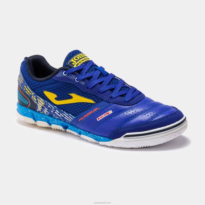 Joma 82P4R67 الأزرق الملكي أحذية كرة الصالات مونديال 23 داخلي