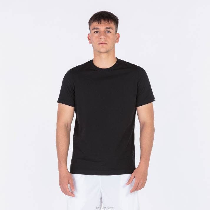 Joma 82P4R689 أسود قميص قصير الاكمام صحراوي رجال