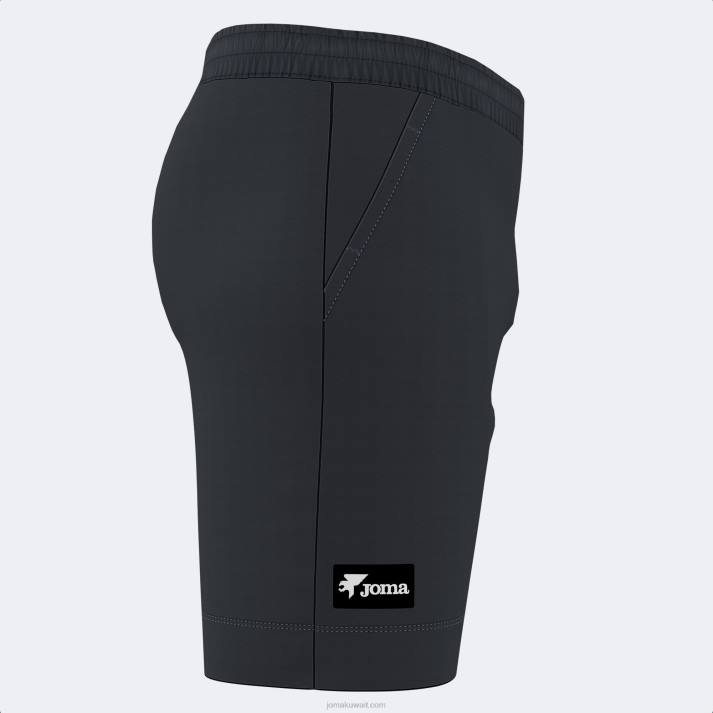 Joma 82P4R691 أسود شورت برمودا كاليفورنيا رجال