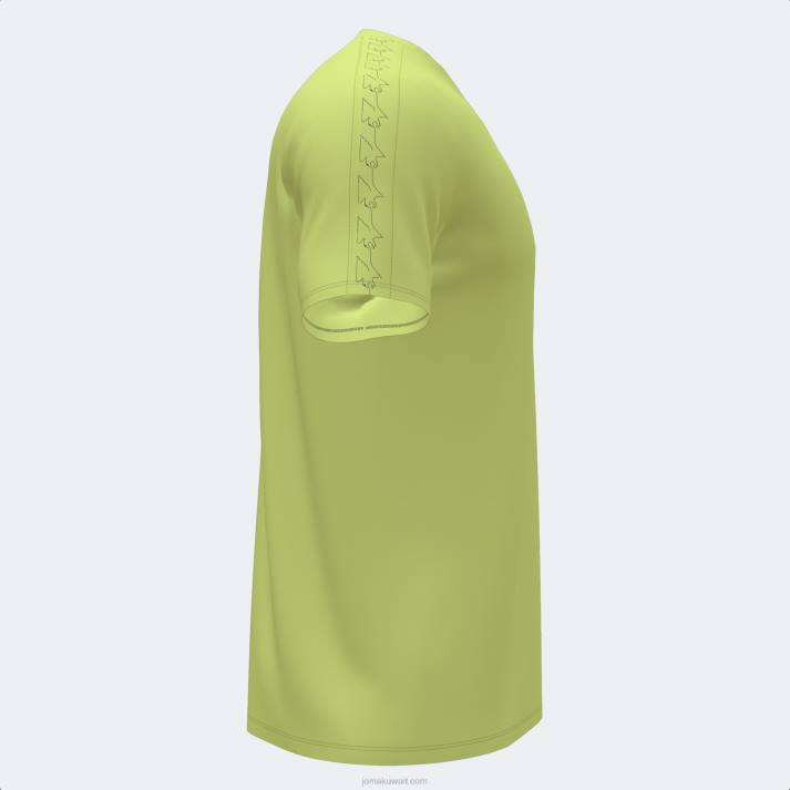 Joma 82P4R693 أصفر قميص قصير الاكمام كاليفورنيا رجال