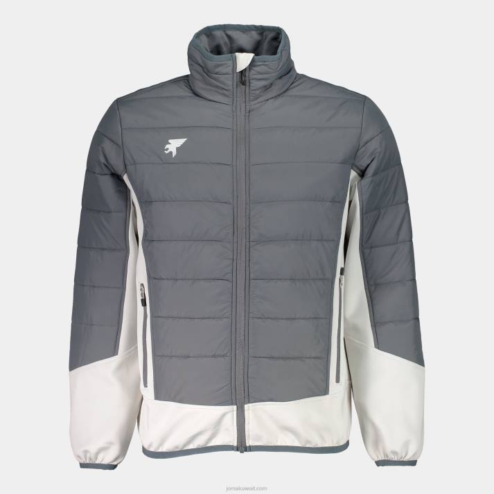 Joma 82P4R695 الرمادي الداكن مستكشف سترة خفيفة رجال