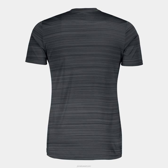 Joma 82P4R696 الرمادي الداكن قميص قصير الأكمام المستكشف رجال