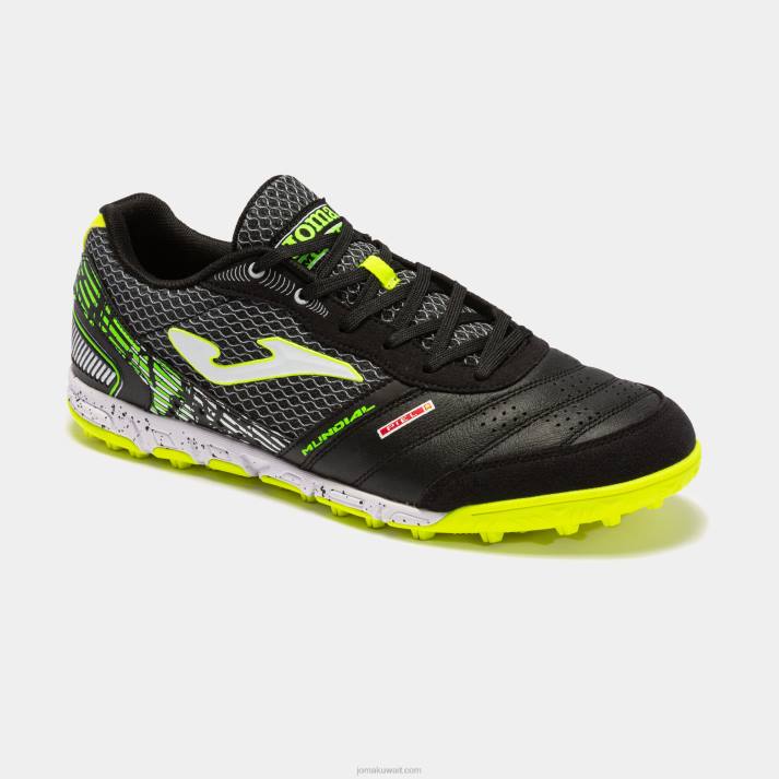 Joma 82P4R6 أسود حذاء كرة القدم مونديال 22 تيرف