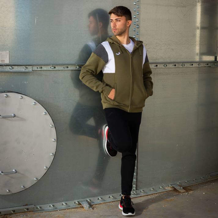 Joma 82P4R713 الكاكي جاكيت مقنع مريح III رجال