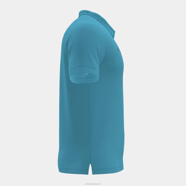 Joma 82P4R723 أزرق قميص بولو بأكمام قصيرة pasarela III رجال