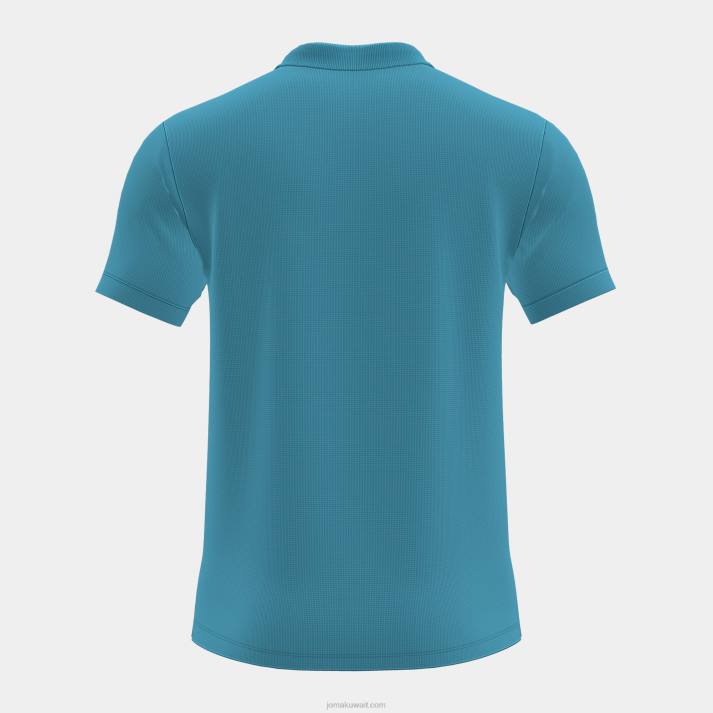 Joma 82P4R723 أزرق قميص بولو بأكمام قصيرة pasarela III رجال