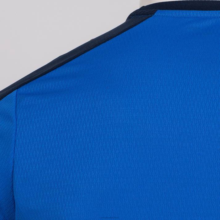 Joma 82P4R725 الأزرق الملكي الأزرق الداكن قميص البطولة البيئية قصيرة الأكمام رجال