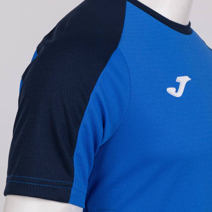 Joma 82P4R725 الأزرق الملكي الأزرق الداكن قميص البطولة البيئية قصيرة الأكمام رجال