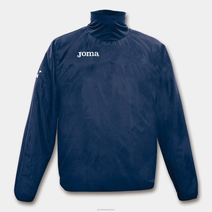 Joma 82P4R729 الأزرق الداكن سترة واقية من الرياح رجال