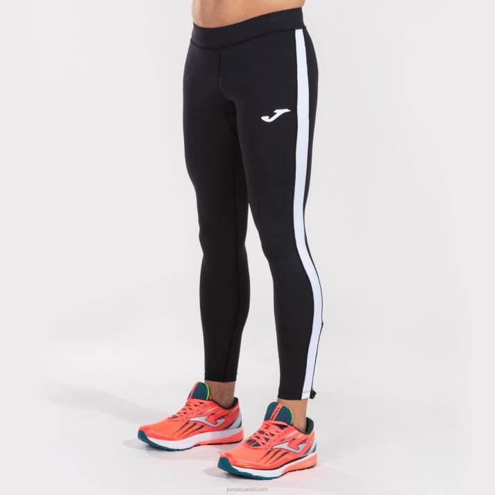 Joma 82P4R730 أسود أبيض لباس ضيق طويل النخبة السابع