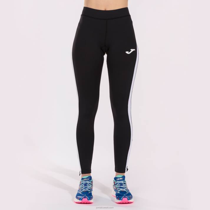 Joma 82P4R730 أسود أبيض لباس ضيق طويل النخبة السابع