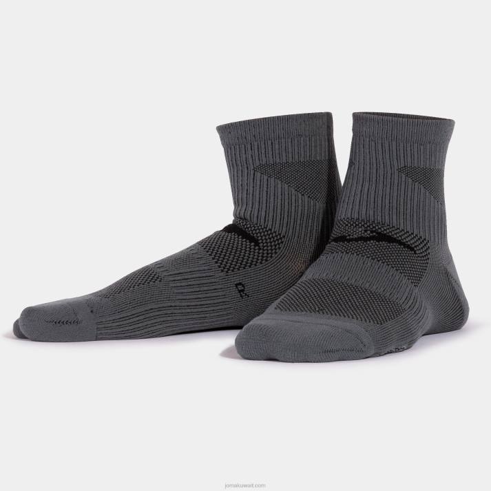 Joma 82P4R73 الفلورسنت الأخضر الرمادي والأصفر تشغيل الجوارب ليلا