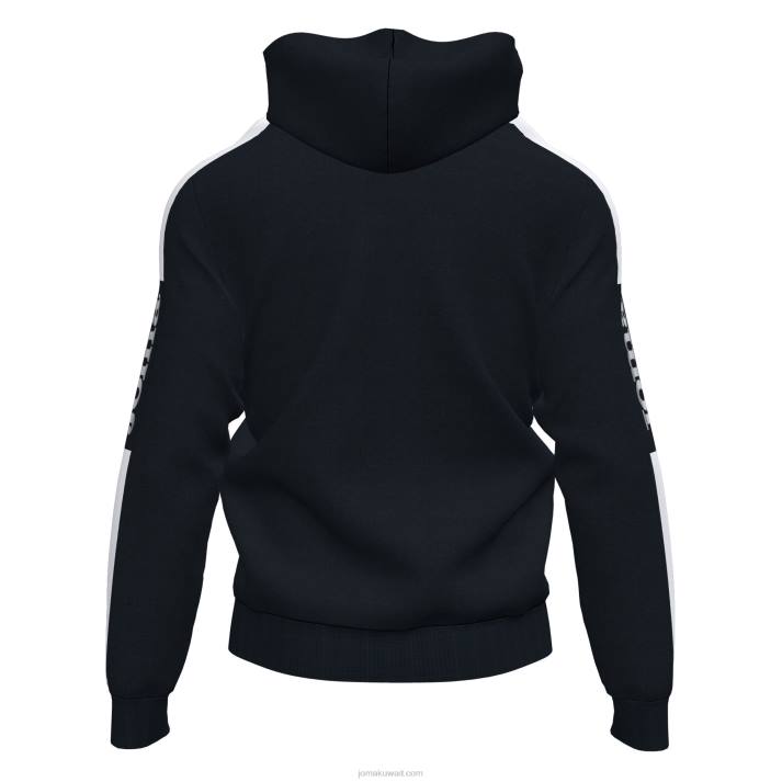 Joma 82P4R741 أسود أبيض بطولة سترة مقنعين الرابع رجال