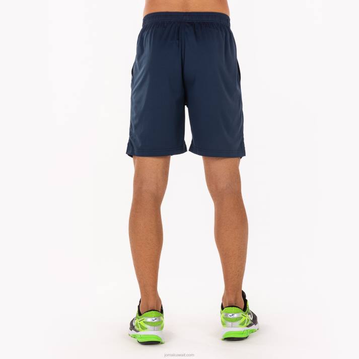 Joma 82P4R744 الأزرق الداكن الأبيض شورت برمودا سوبرنوفا رجال