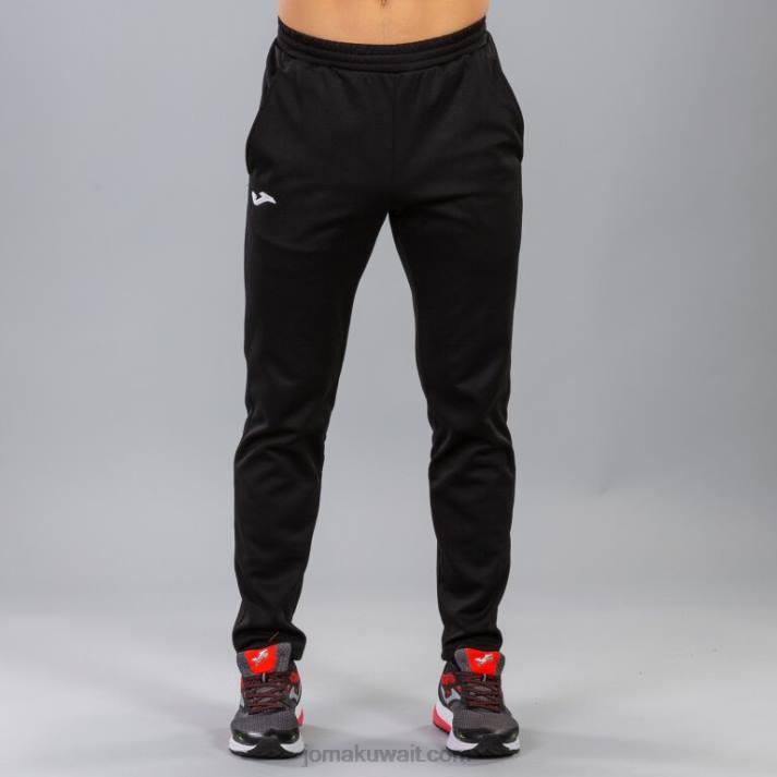 Joma 82P4R748 أسود بنطلون طويل كليو الثاني رجال
