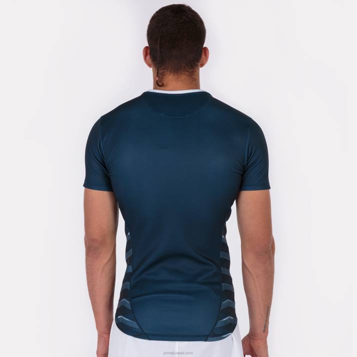 Joma 82P4R749 الأزرق الداكن قميص قصير الأكمام myskin الثاني رجال