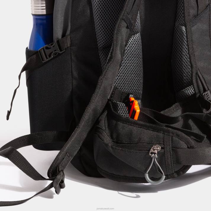 Joma 82P4R756 أسود رمادي غامق حقيبة ظهر حقيبة حذاء إكسبلورر