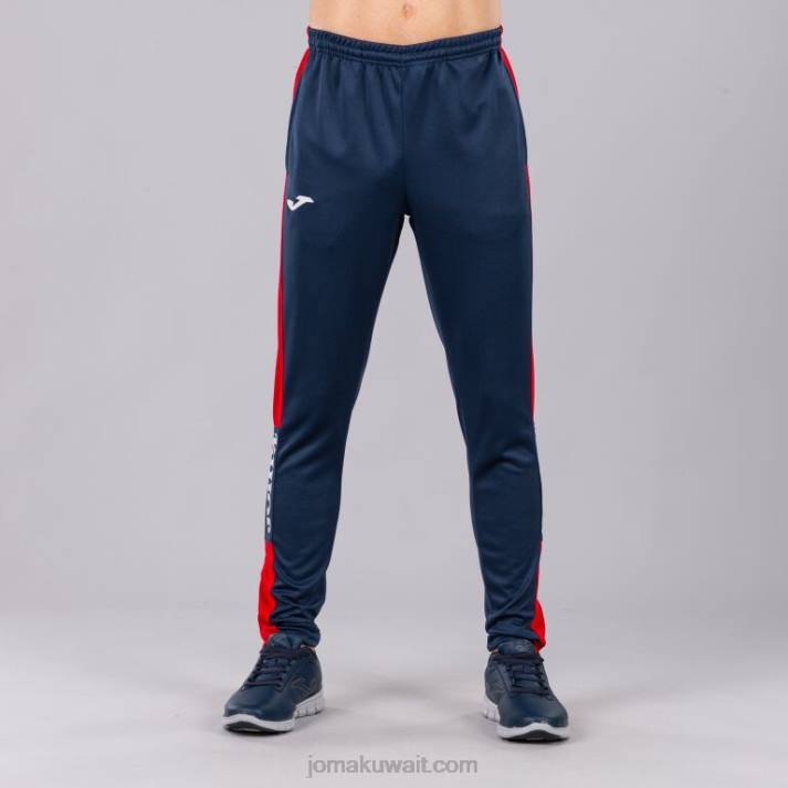 Joma 82P4R760 الأزرق الداكن الأحمر بطولة السراويل الطويلة الرابع رجال