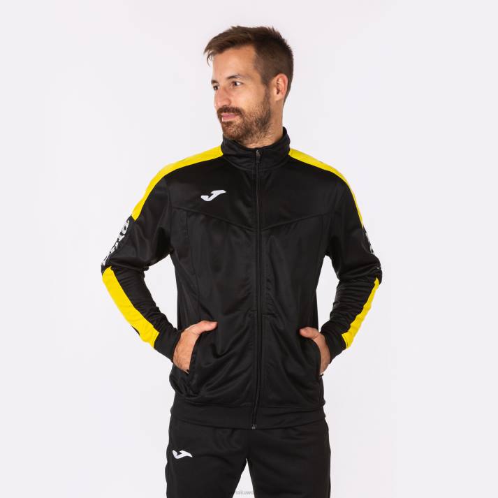 Joma 82P4R762 أصفر مسود بطولة سترة الرابع رجال
