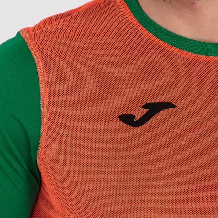 Joma 82P4R769 برتقالي أخضر قميص قصير الأكمام كومبي رجال