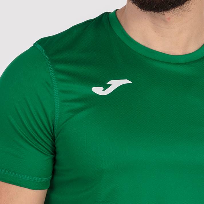 Joma 82P4R769 برتقالي أخضر قميص قصير الأكمام كومبي رجال