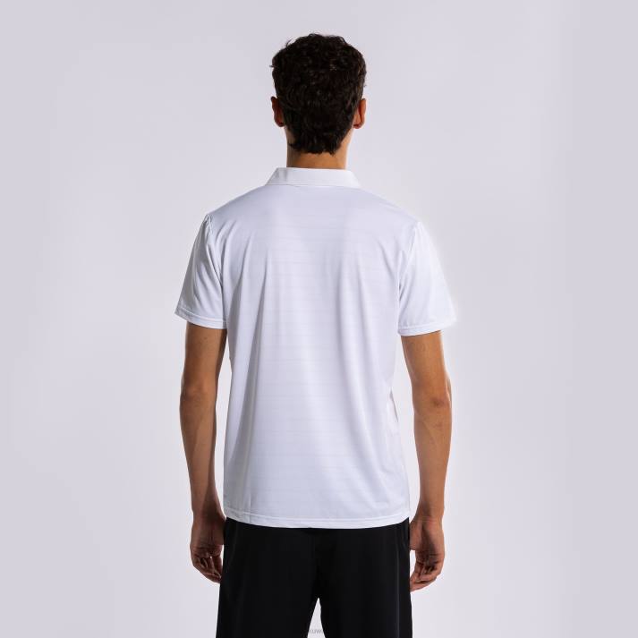 Joma 82P4R775 أبيض قميص بولو قصير الأكمام تورنيو رجال
