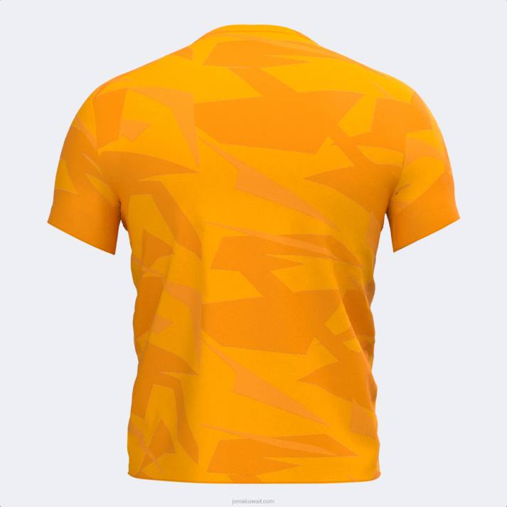 Joma 82P4R788 البرتقالي قميص قصير الأكمام المستكشف رجال