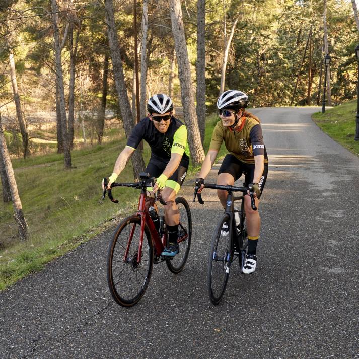 Joma 82P4R790 أسود أصفر فلوري شورت ركوب الدراجات كرونو رجال